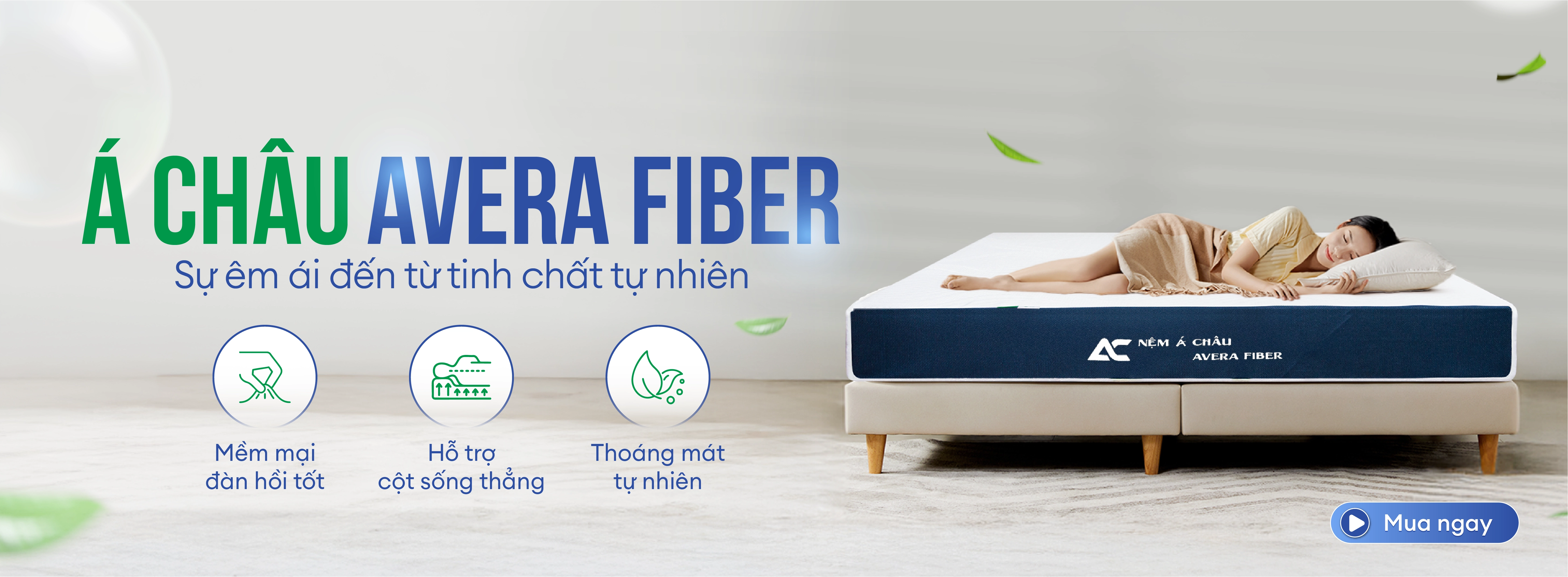 Quảng cáo Nệm Á Châu 0