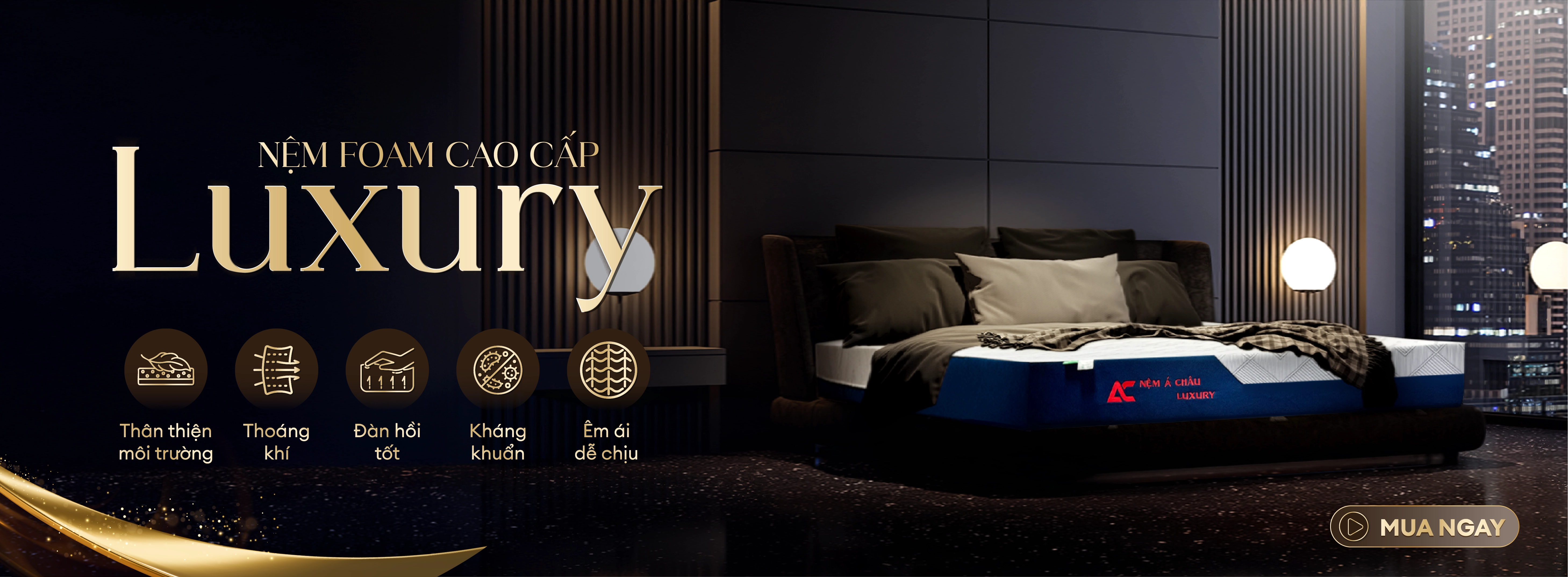 Quảng cáo Nệm Á Châu 2