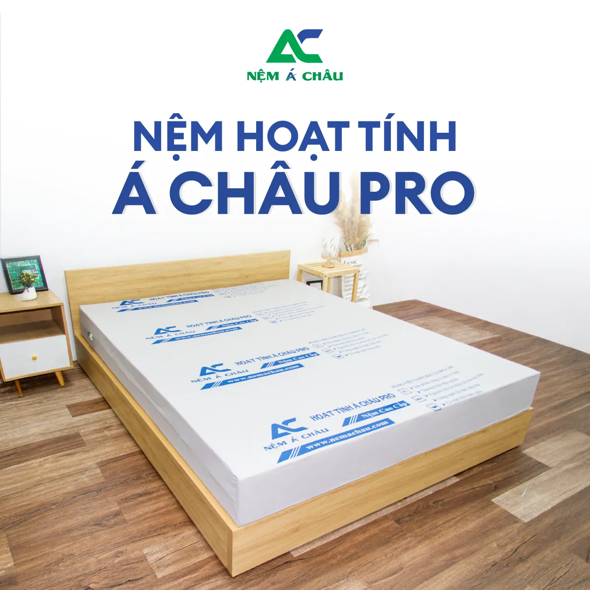 Chi tiết sản phẩm - Nệm Foam Hoạt Tính Pro Á Châu 11
