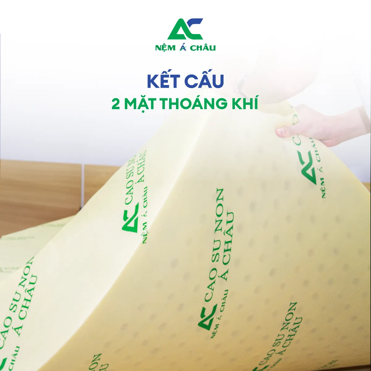 Chi tiết sản phẩm - Nệm Cao Su Non Á Châu 0