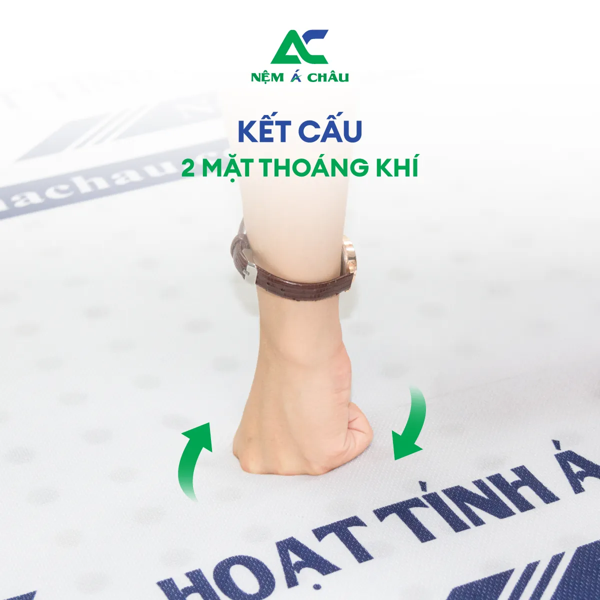 Chi tiết sản phẩm - Nệm Foam Hoạt Tính Á Châu 0
