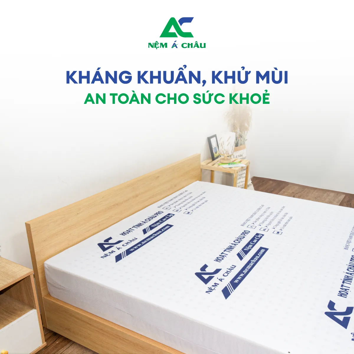 Chi tiết sản phẩm - Nệm Foam Hoạt Tính Á Châu 1