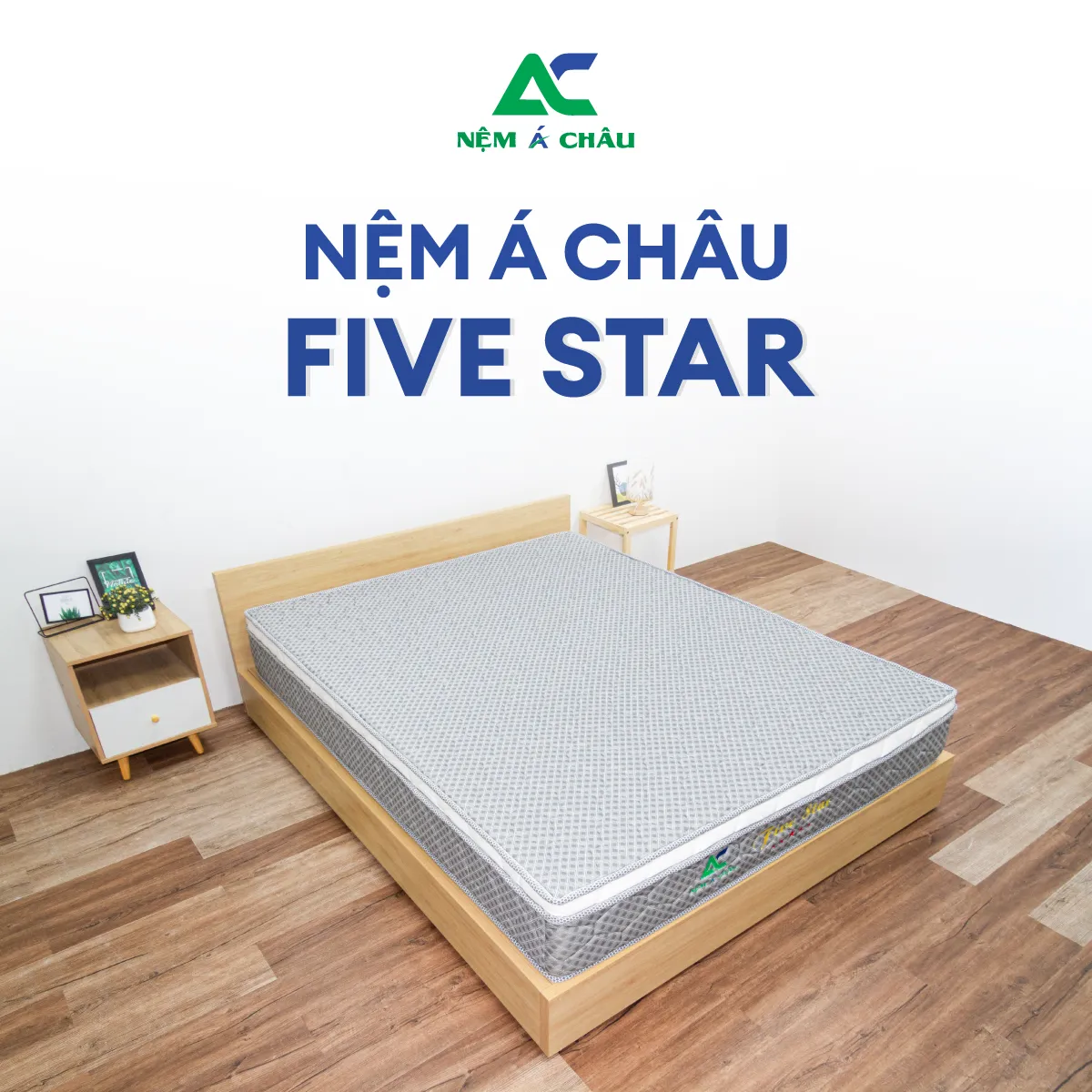 Chi tiết sản phẩm - Nệm Á Châu Five Star 3